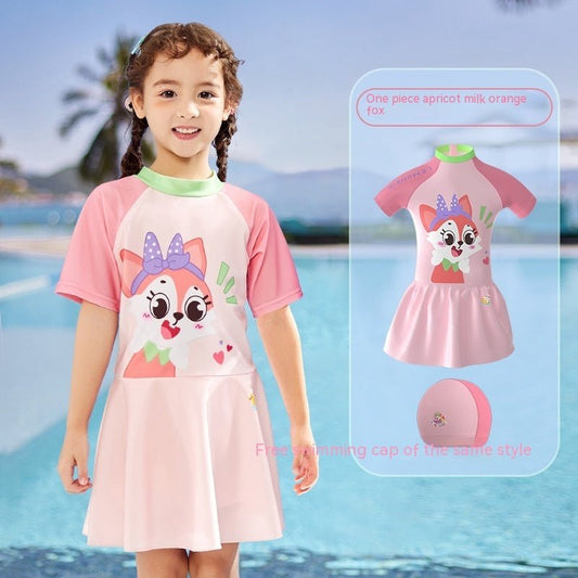 Kids Cartoon Swimsuit - Fun Designs for Swimming Ages 3 - 12 - Aqova