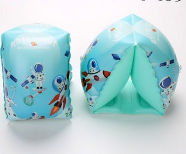 Kids' Swimming Circle with Multiple Inflatable Airbags - Fun Design! - Aqova