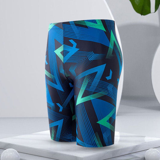 Large Size Quick Dry Flat Angle Swimsuit - Comfortable Polyester Swimwear - Aqova