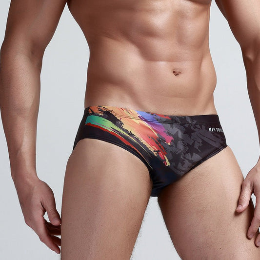 Men's Professional Triangle Swimwear - Stylish Swimming Trunks Collection - Aqova