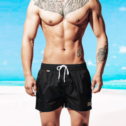 Rainbow Beach Shorts - Loose Fit Swimwear for Seaside Vacations - Aqova