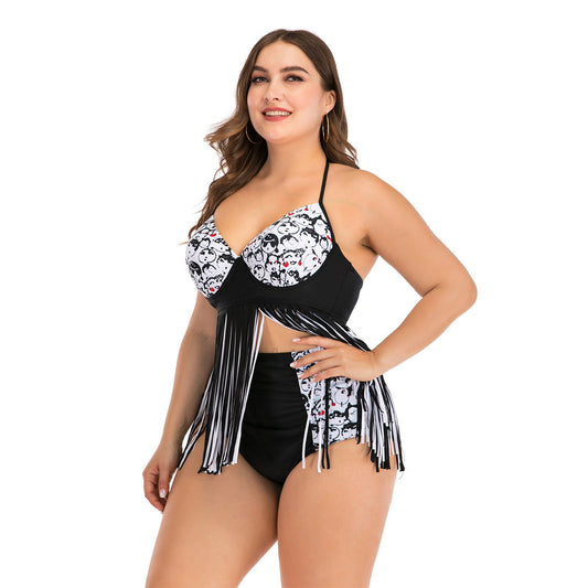 Split to increase fat woman swimsuit - Aqova