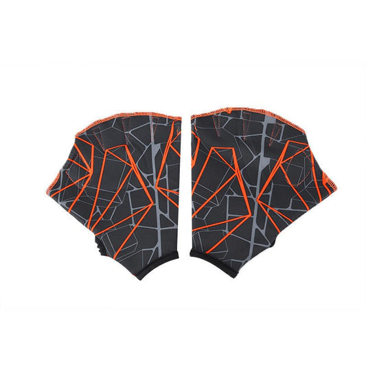 Stylish Submersible Swim Gloves - Webbed Duck Feet Design for Optimal Performance - Aqova