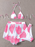 Adjustable Three - Piece Bikini Swimsuit for Women - Stylish & Comfortable - Aqova