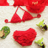 Adorable Baby Girls' Swimsuit - Sleeveless, Split Design for 1 Year Olds - Aqova
