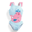 Baby Girls Swimwear Watermelon Swimsuit Swimming Beach Bathing Bikini Cute Summer One - piece Swimming Costume - Aqova