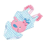 Baby Girls Swimwear Watermelon Swimsuit Swimming Beach Bathing Bikini Cute Summer One - piece Swimming Costume - Aqova