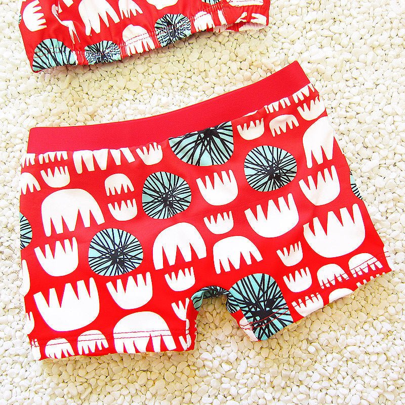 Baby Split Flat Angle Suit - Stylish Polyester Swimwear for Infants - Aqova