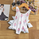 Back Cross Double Bow Swimsuit - Stylish One - Piece for Swimming Fun - Aqova