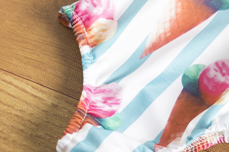 Back Cross Double Bow Swimsuit - Stylish One - Piece for Swimming Fun - Aqova