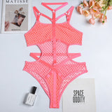 Beach Lady Swimwear - Sexy Sleeveless Swimsuit with Chest Pad Options - Aqova