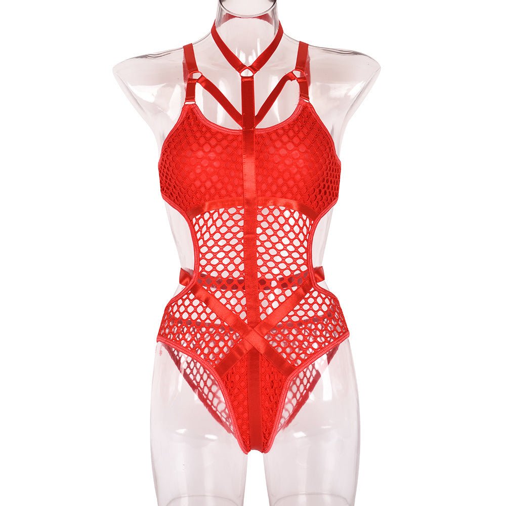 Beach Lady Swimwear - Sexy Sleeveless Swimsuit with Chest Pad Options - Aqova
