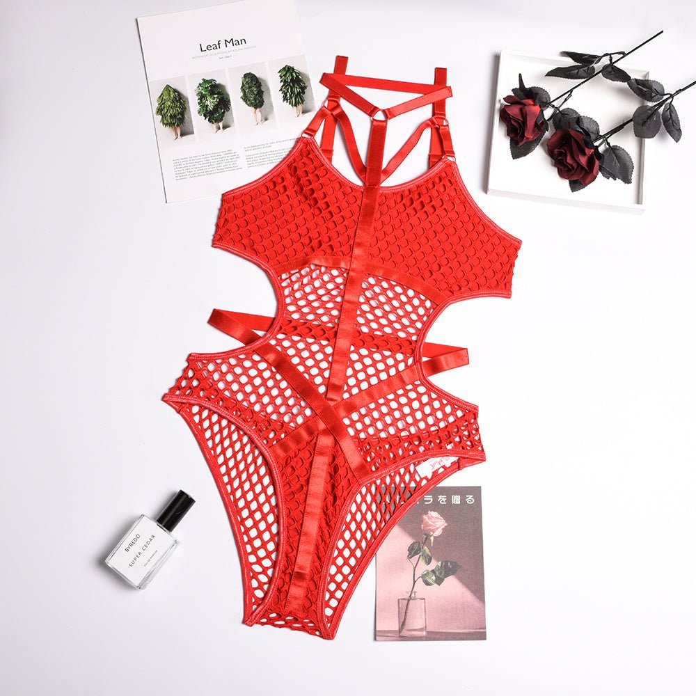 Beach Lady Swimwear - Sexy Sleeveless Swimsuit with Chest Pad Options - Aqova