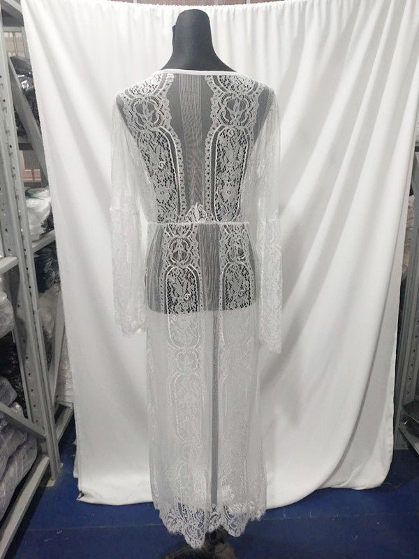 Bikini Beach Sun Protection Long Cover Up - Aqova