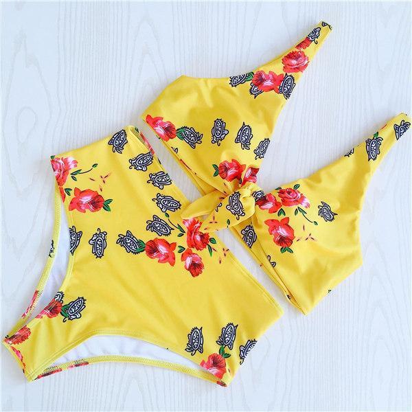 Bikini knotted double - sided swimsuit - Aqova