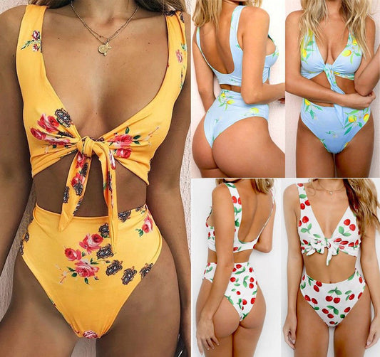 Bikini knotted double - sided swimsuit - Aqova