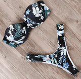 Bikini solid color split ladies swimwear - Aqova