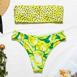 Bikini Swimwear Women Push Up Swimsuit - Aqova