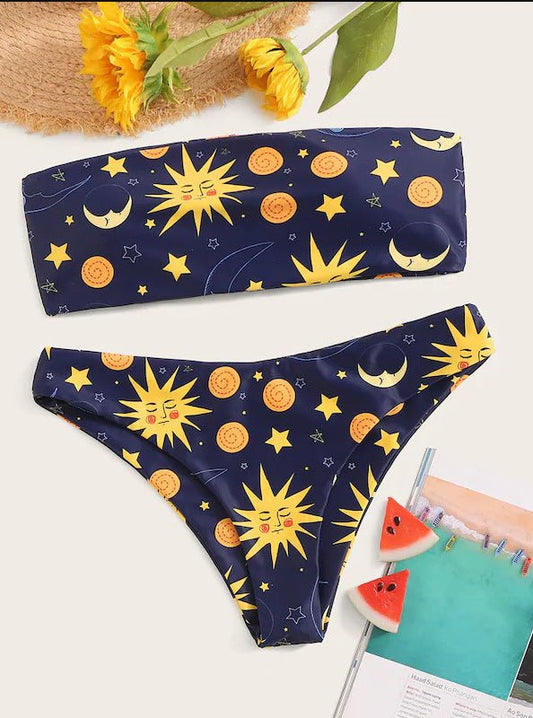 Bikini Swimwear Women Push Up Swimsuit - Aqova
