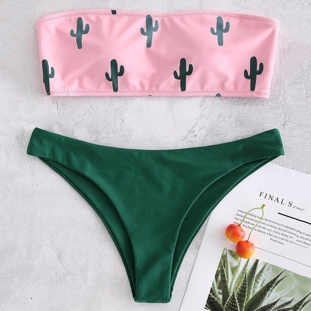 Bikini Swimwear Women Push Up Swimsuit - Aqova