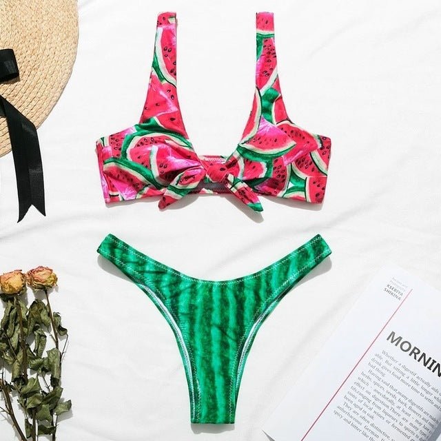 Bikini Swimwear Women Push Up Swimsuit - Aqova
