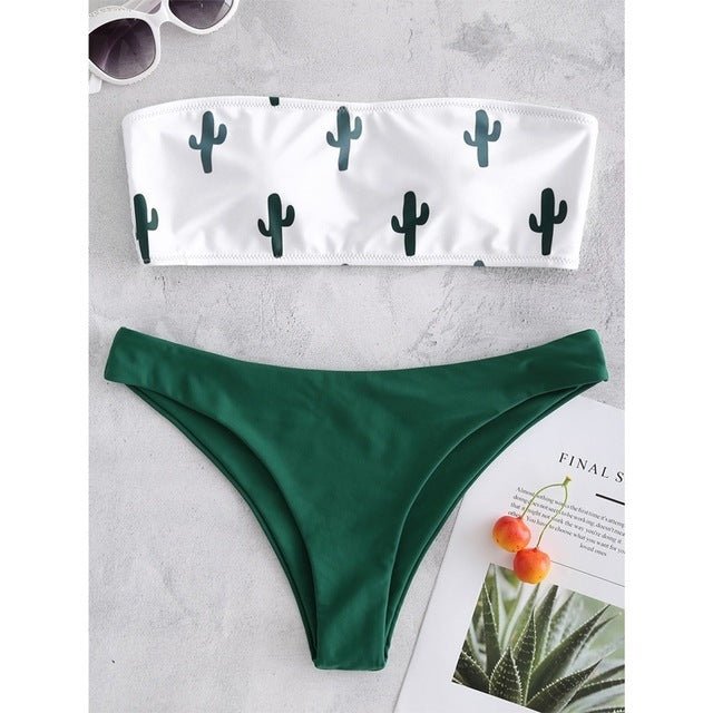 Bikini Swimwear Women Push Up Swimsuit - Aqova