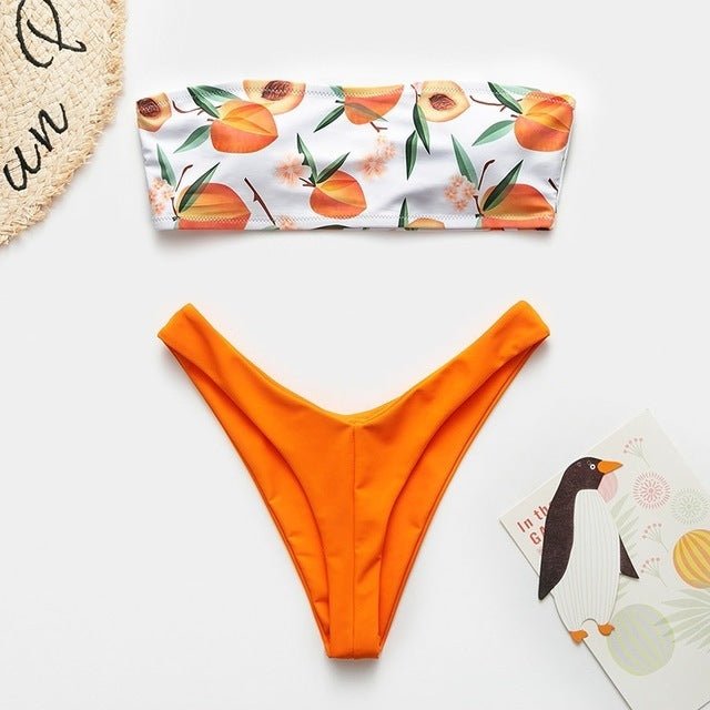 Bikini Swimwear Women Push Up Swimsuit - Aqova