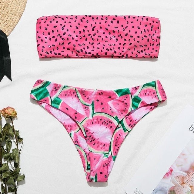 Bikini Swimwear Women Push Up Swimsuit - Aqova