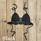 Boho Crochet Bra - Sexy Backless Swimwear for Stylish Women - Aqova