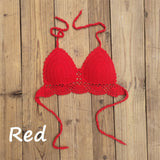 Boho Crochet Bra - Sexy Backless Swimwear for Stylish Women - Aqova