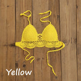 Boho Crochet Bra - Sexy Backless Swimwear for Stylish Women - Aqova