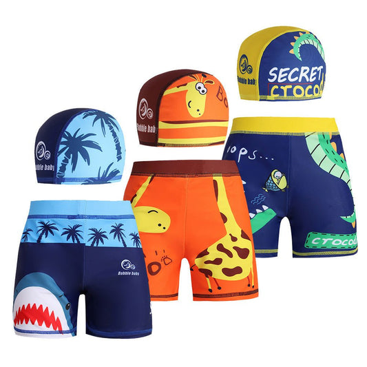 Boys' Polyester Swim Trunks - Fun Styles for Kids' Swimwear - Aqova