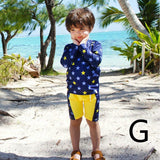Boys Quick - Drying Split Swimsuit - Stylish Kids Swimwear for Summer Fun - Aqova