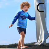 Boys Quick - Drying Split Swimsuit - Stylish Kids Swimwear for Summer Fun - Aqova