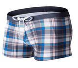 Brazilian Sunga Swim Shorts for Men - Sexy Fit & Stylish Geometry Print - Aqova