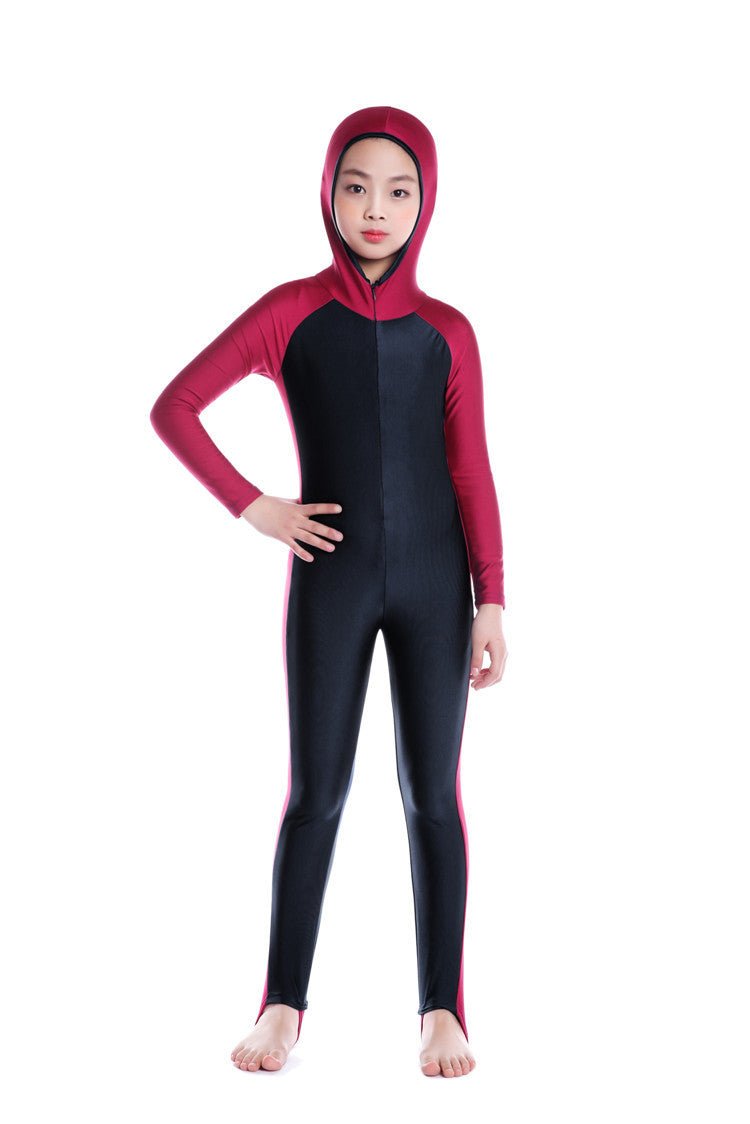 Burkini Fille Kids Swimwear - Stylish, Comfortable & Available in Multiple Colors - Aqova