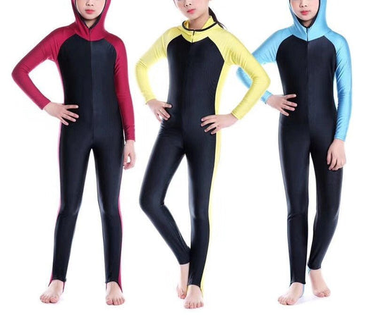 Burkini Fille Kids Swimwear - Stylish, Comfortable & Available in Multiple Colors - Aqova