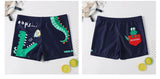 Cartoon Boy Swimsuit for Kids - Fun & Colorful Nylon Swimwear - Aqova