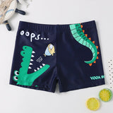 Cartoon Boy Swimsuit for Kids - Fun & Colorful Nylon Swimwear - Aqova