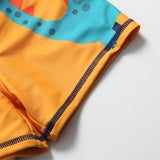 Cartoon Dinosaur Swimming Trunks Set for Boys - Fun & Colorful Swimwear - Aqova