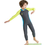 Cartoon Long - Sleeved Wetsuit - Quick - Drying Sunscreen Swimwear for Kids - Aqova