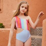 Children's Cartoon One - Piece Bikini Swimsuit - High Elasticity Swimwear - Aqova