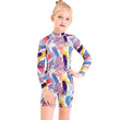 Children's Cartoon One - Piece Swimsuit - High Elasticity, Small Fresh Design - Aqova