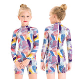 Children's Cartoon One - Piece Swimsuit - High Elasticity, Small Fresh Design - Aqova