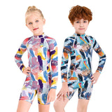 Children's Cartoon One - Piece Swimsuit - High Elasticity, Small Fresh Design - Aqova