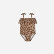 Children's High Elastic Sun Protection Swimsuit - Quick - Drying & Floral Design - Aqova