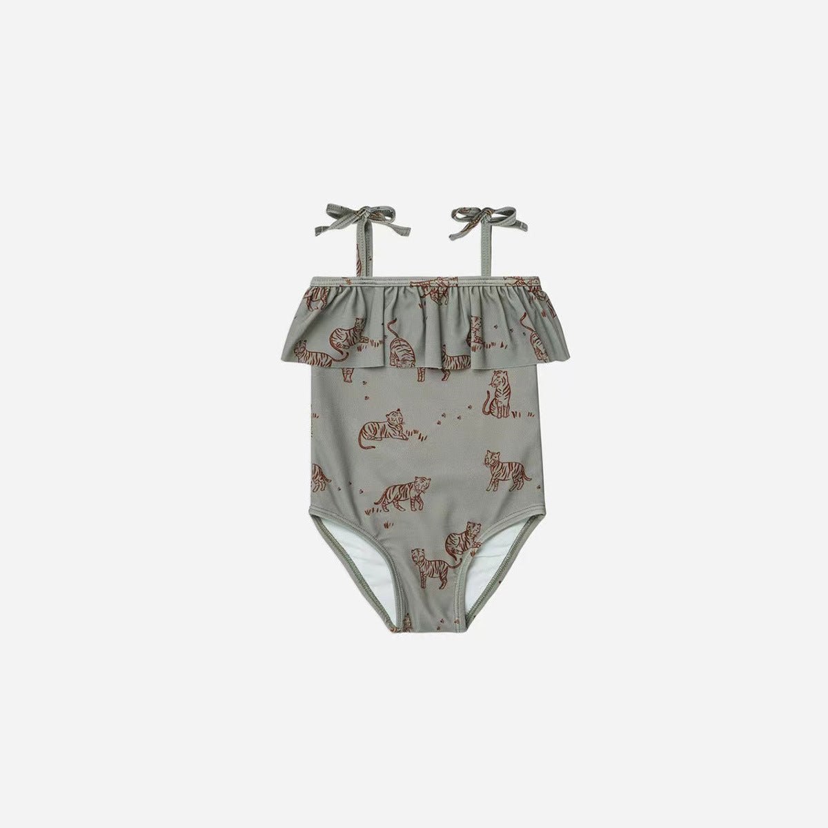 Children's High Elastic Sun Protection Swimsuit - Quick - Drying & Floral Design - Aqova