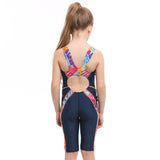 Children's One - Piece Swimsuit - High Flexibility, Sports Style Swimwear - Aqova