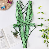 Cmb Albaki Sexy Bandage Swimsuit - High Elasticity One Piece Bikini - Aqova