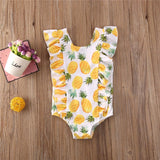 Colorful Printed Sleeve One - Piece Swimsuit for Kids - Sizes 6M to 5Y - Aqova